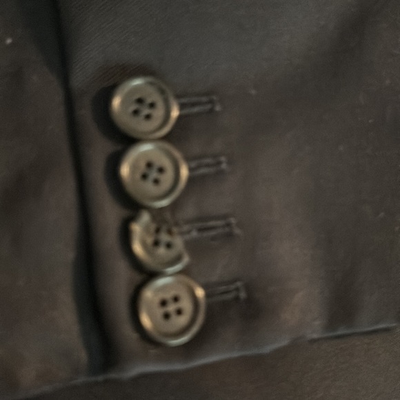 Vintage Anne Valerie Hash pour Cartier mens blazer 54 EU 44 US black - Picture 10 of 10